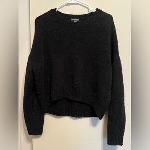 WILD FABLE~ BLACK SWEATER~SILVER FLECKS~M